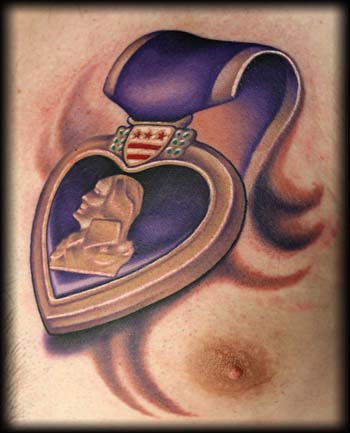Looking for unique  Tattoos? purple heart